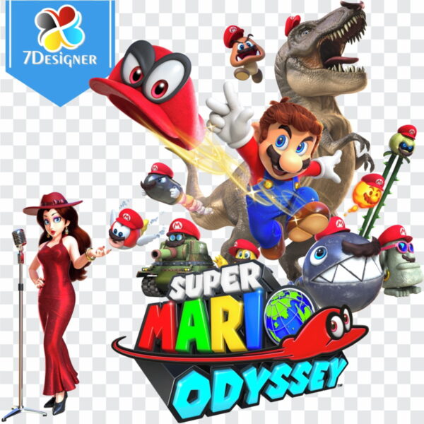 Kit Digital Mario Bros com 518 Imagens em PNG