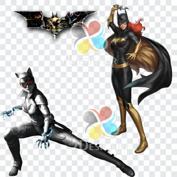 Kit Digital Batman - 177 Imagens em PNG - Image 2