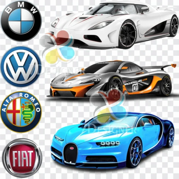 Kit Digital Carros com 564 Imagens em PNG - Imagem 2