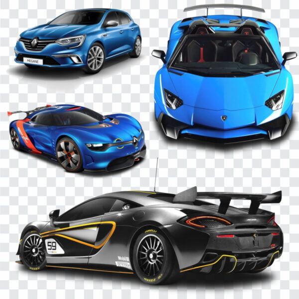 Kit Digital Carros com 564 Imagens em PNG - Imagem 4