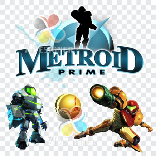 Kit Digital - Metroid Prime PNG 64 Imagens - Imagem 3