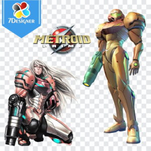 Kit Digital - Metroid Prime PNG 64 Imagens