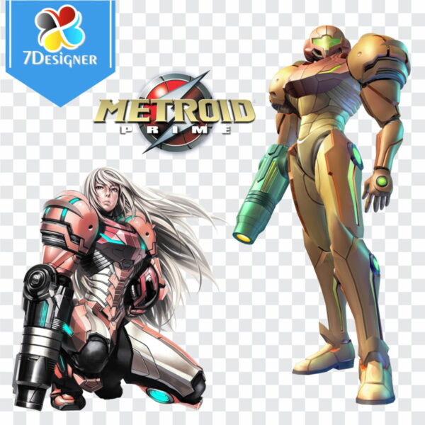 Kit Digital - Metroid Prime PNG 64 Imagens