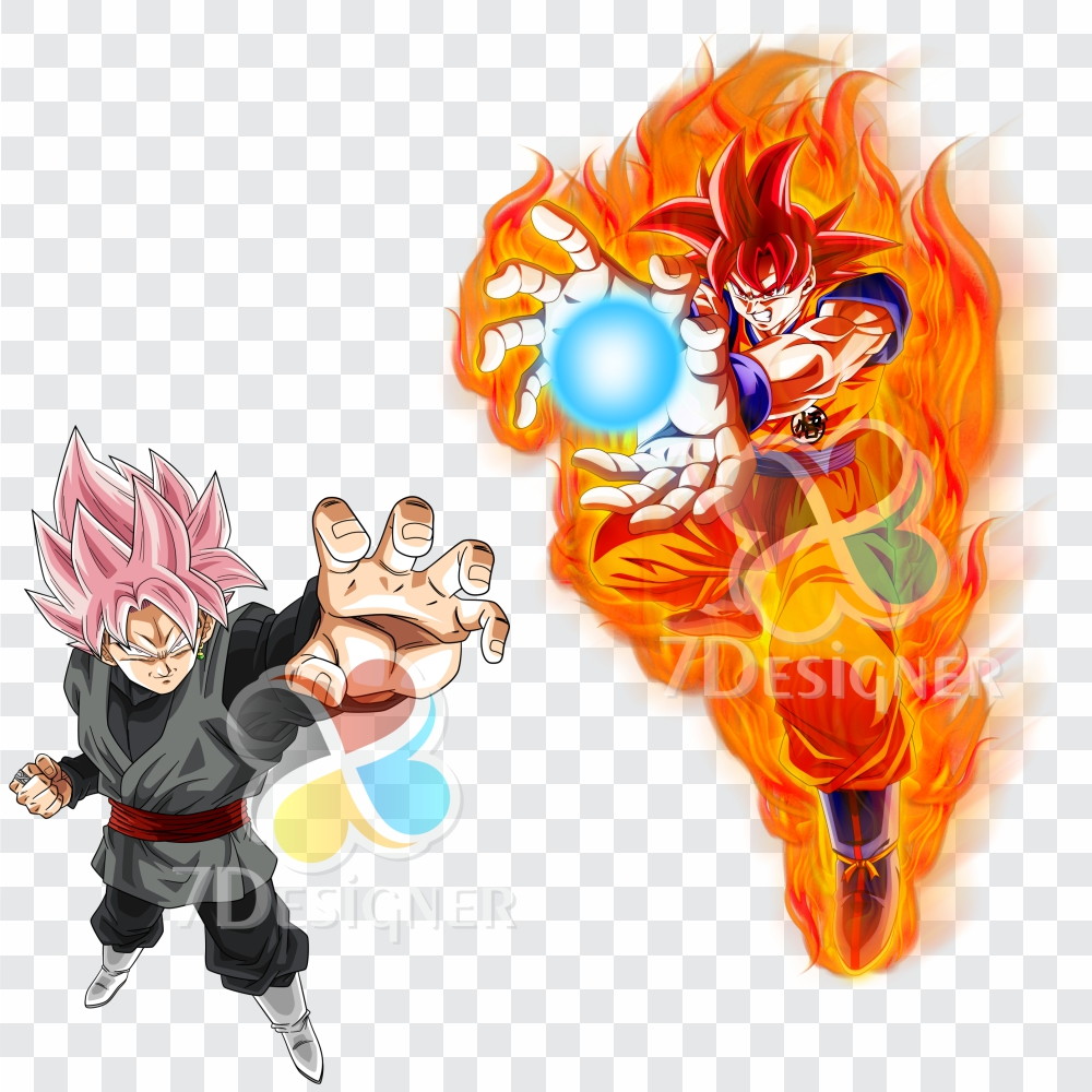 Kit Digital Dragon Ball Super 124 PNG + 23 JPG - Imagem 4