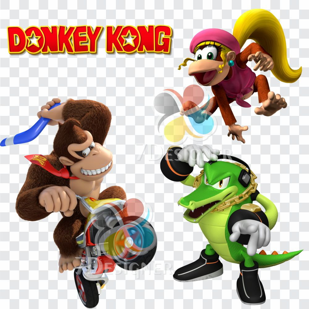 Kit Digital Donkey Kong com 110 Imagens em PNG - Imagem 2