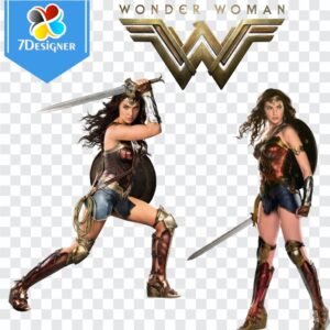 Kit Digital Mulher Maravilha 42 Imagens (PNG + JPG)