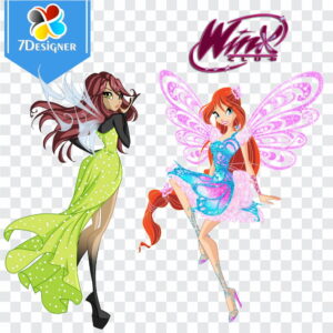 Kit Digital Winx com 82 Imagens em PNG em Alta Definição